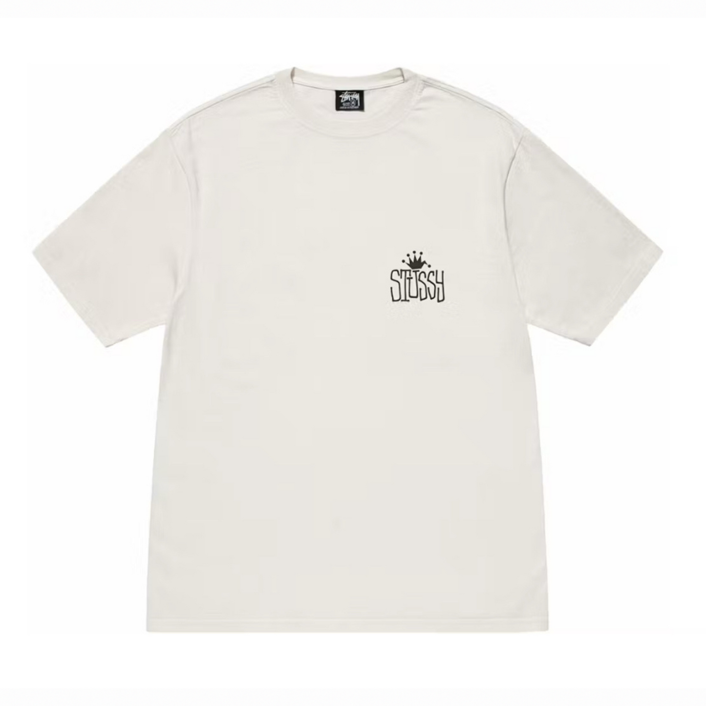 STUSSY CROWN INTERNATIONAL PIGMENT DYED TEE