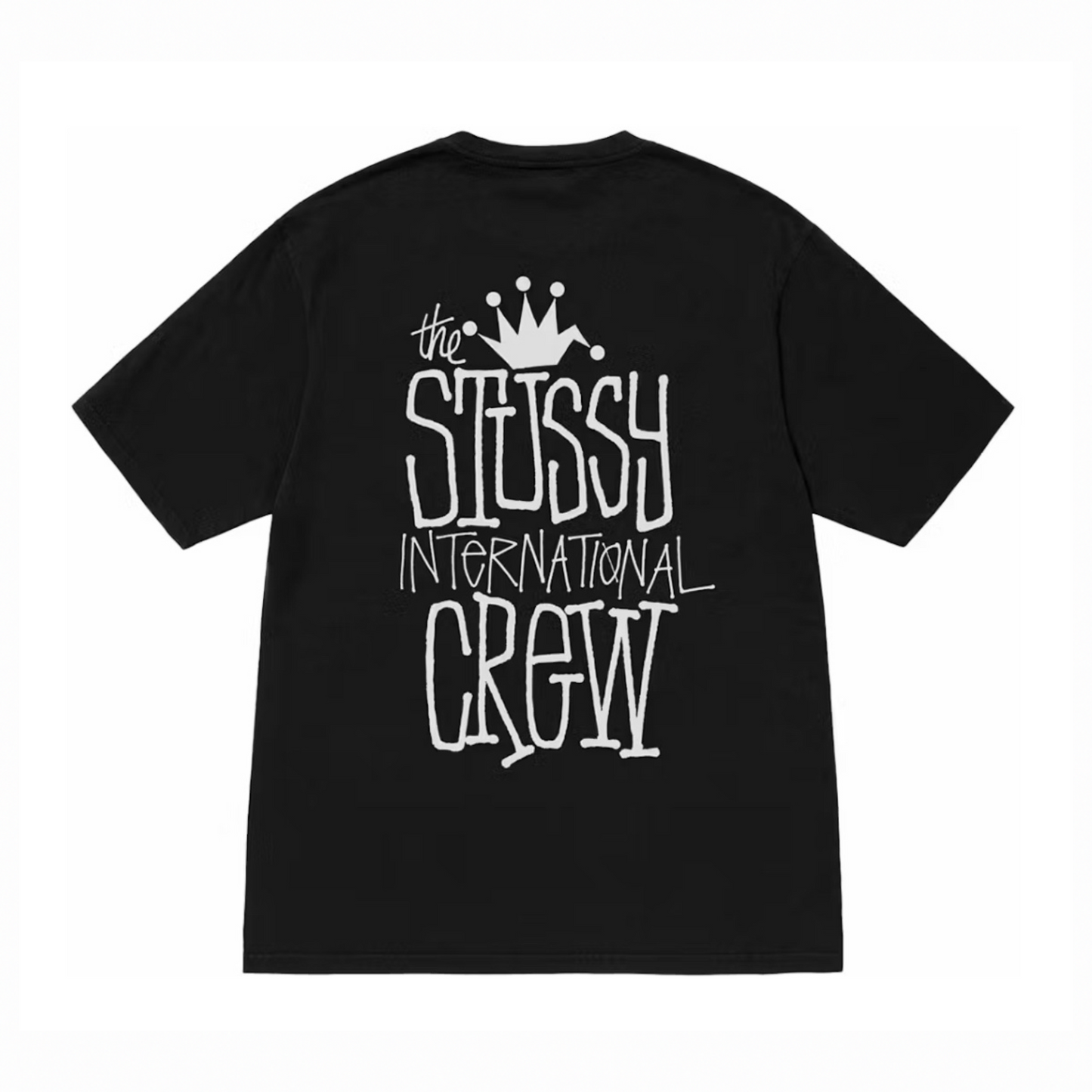 STUSSY CROWN INTERNATIONAL PIGMENT DYED TEE