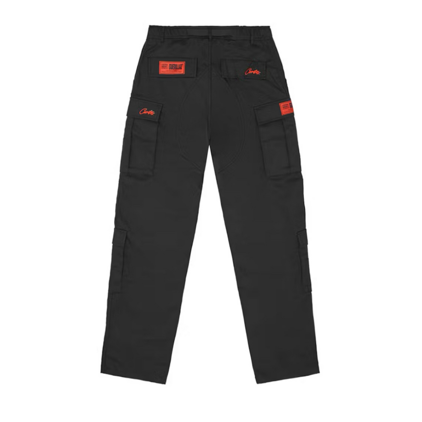 CORTEIZ GUERILLAZ CARGO PANTS RED