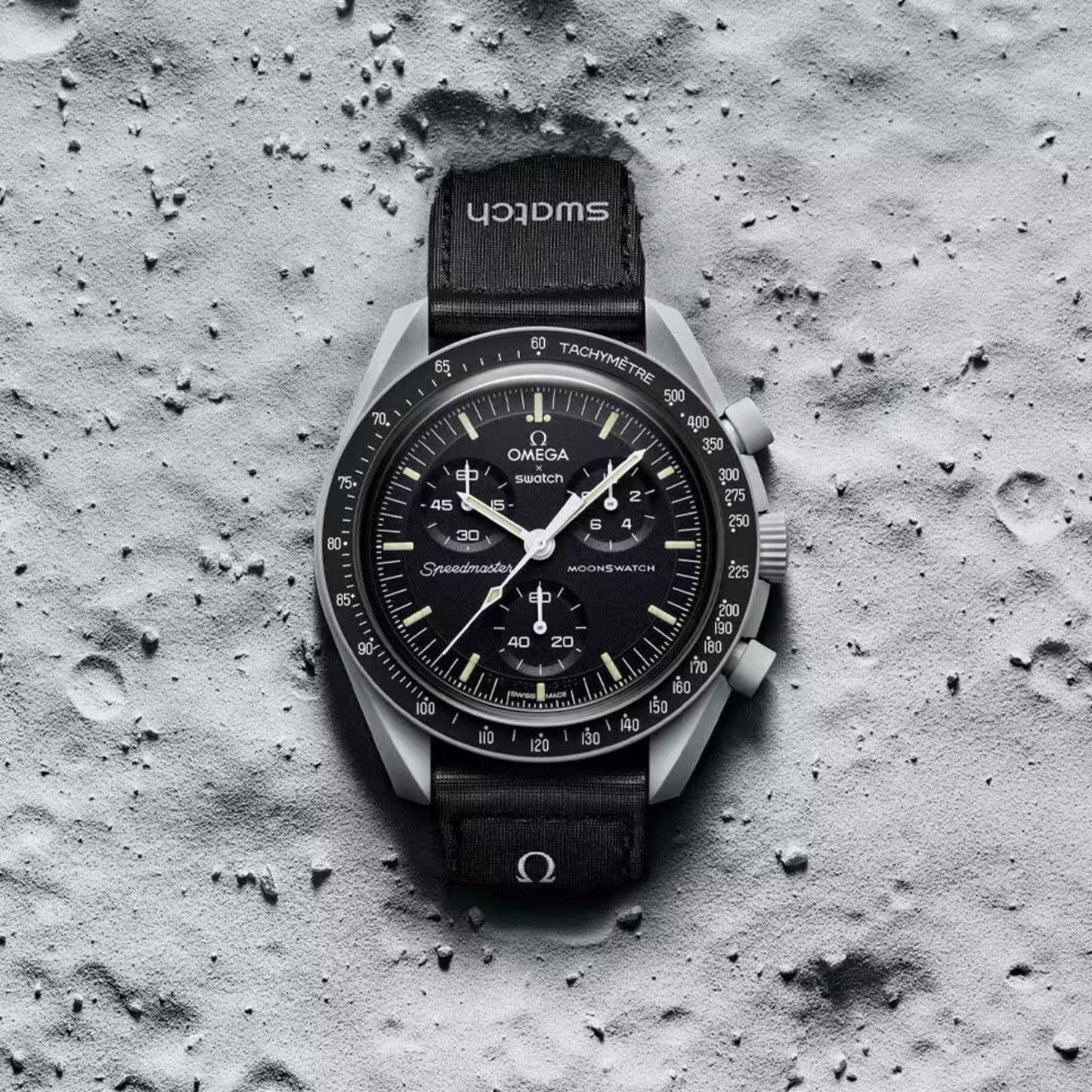SWATCH X OMEGA BIOCERAMIC MOONWATCH MISSION TO THE MOON