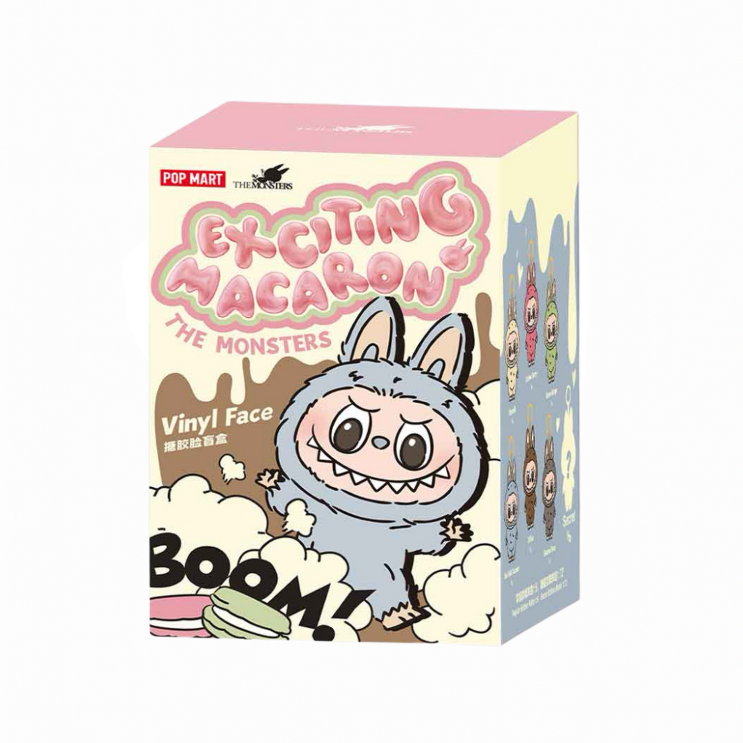 LABUBU THE MONSTERS- EXCITING MACARON VINYL FACE BLIND BOX