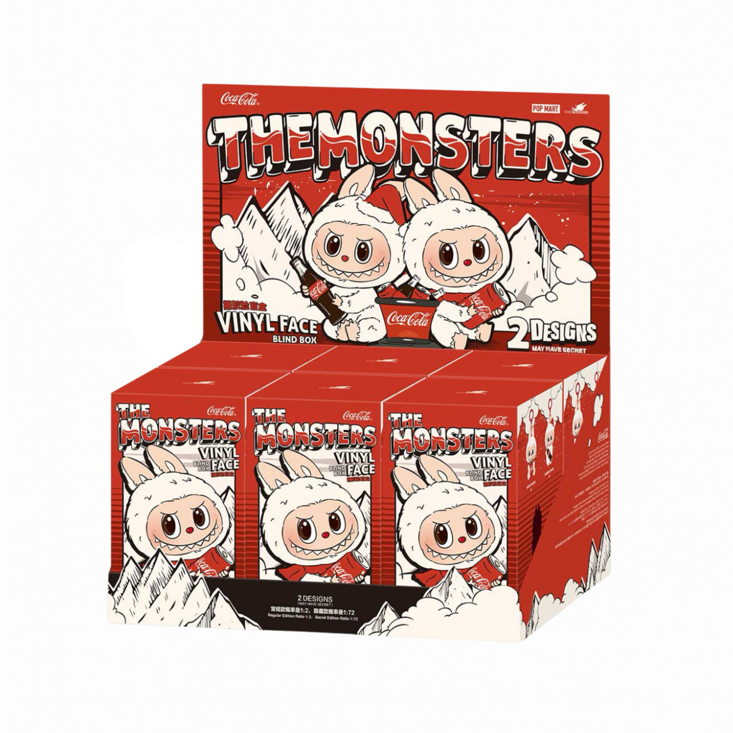 LABUBU THE MONSTERS - COCA-COLA SERIES - VINYL FACE BLIND BOX