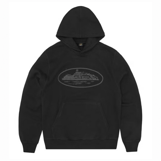CORTEIZ ALCATRAZ V2 HOODIE BLACK