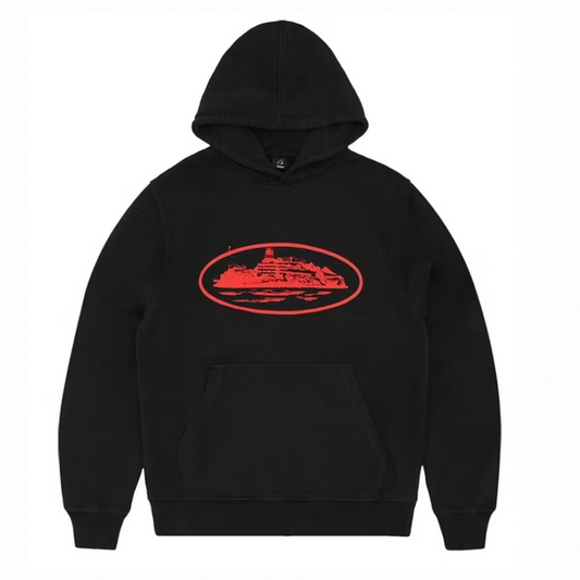CORTEIZ ALCATRAZ V2 HOODIE RED