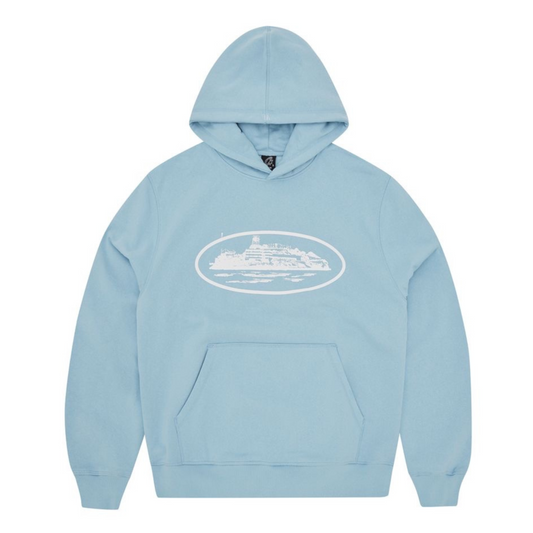 CORTEIZ ALCATRAZ HOODIE BABY BLUE