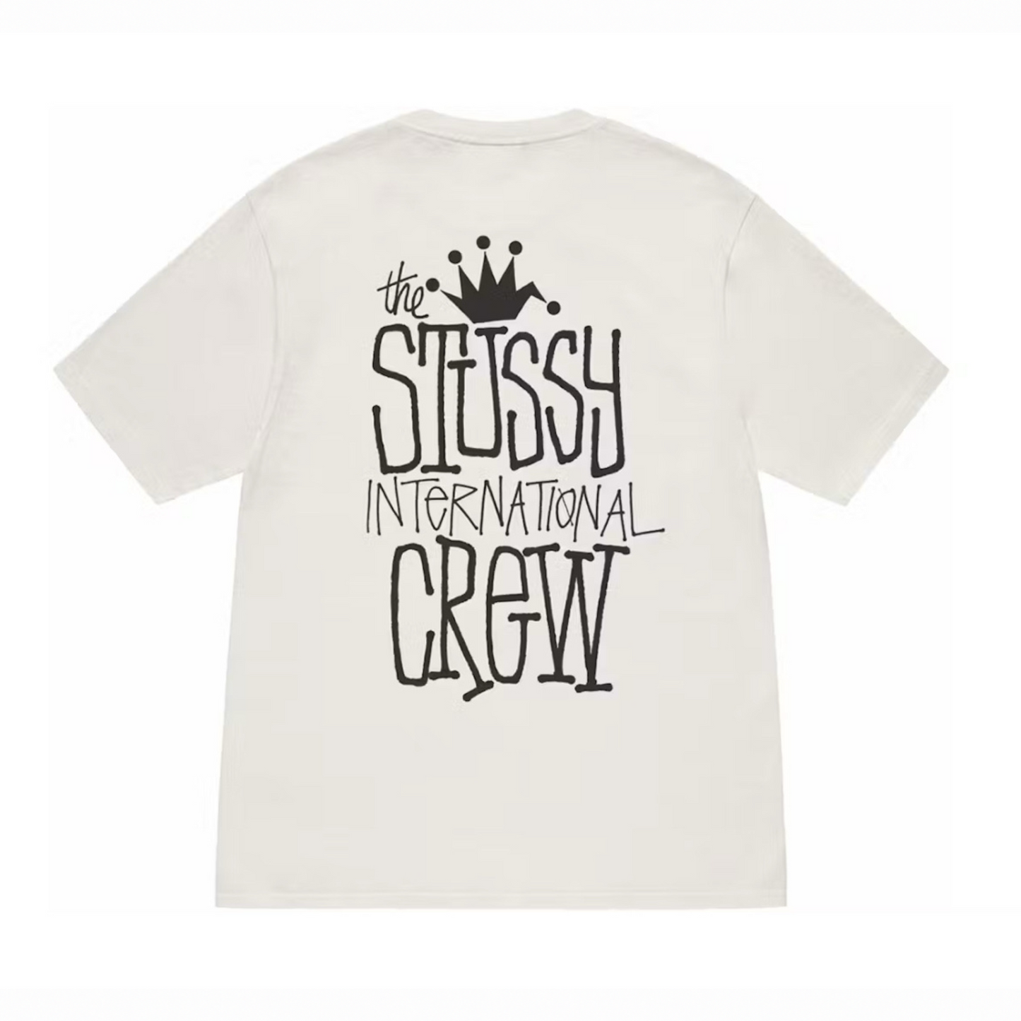 STUSSY CROWN INTERNATIONAL PIGMENT DYED TEE