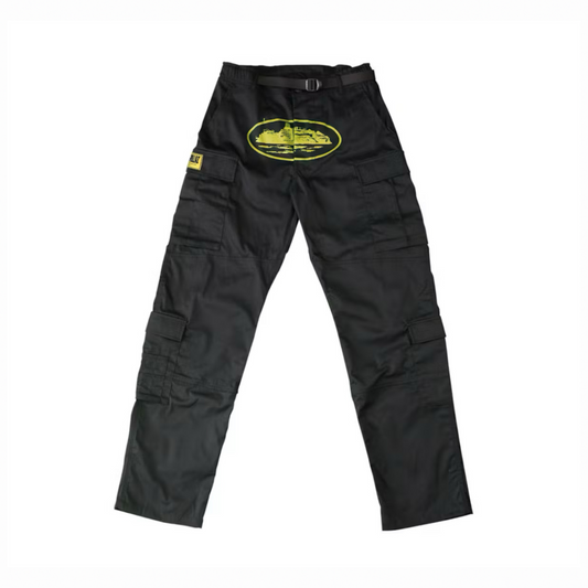 CORTEIZ GUERILLAZ CARGO PANTS YELLOW