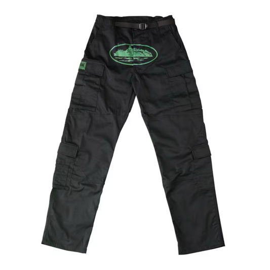 CORTEIZ GUERILLAZ CARGO PANTS GREEN