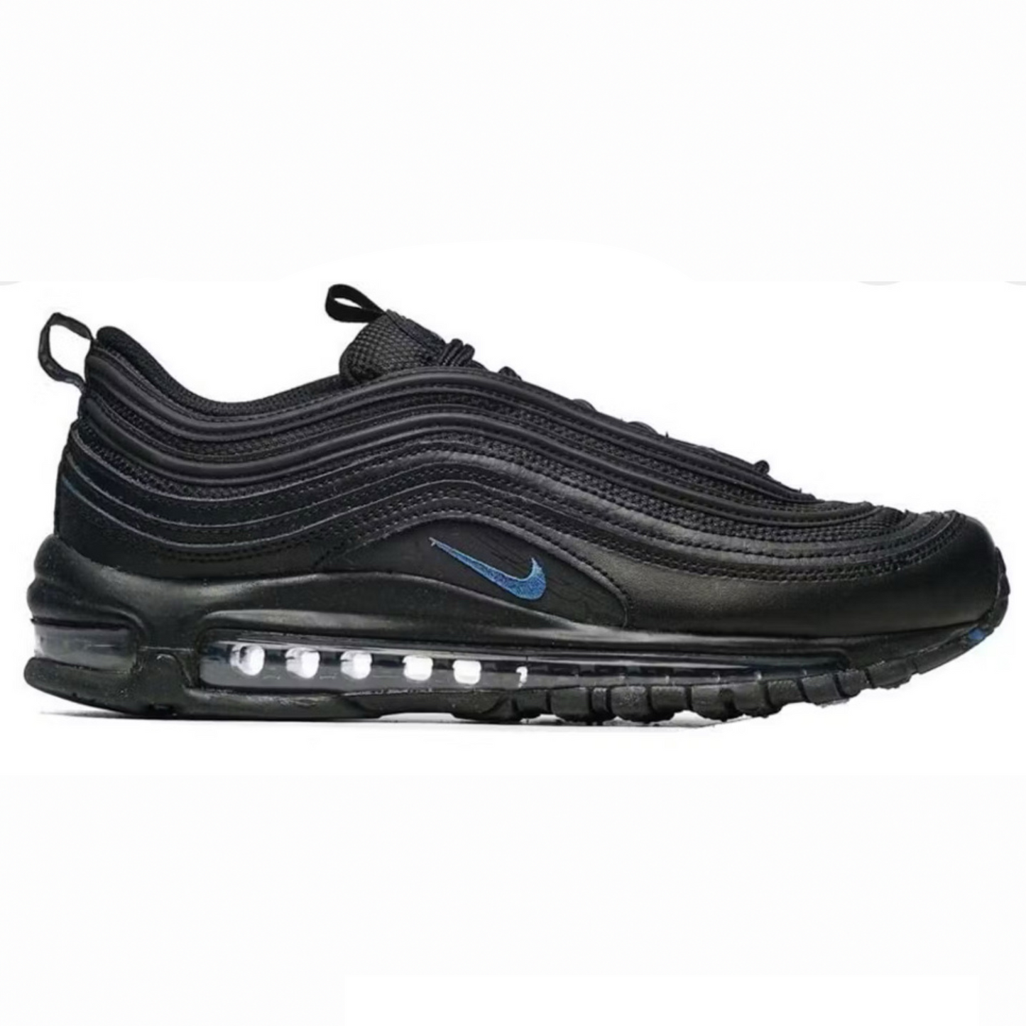 NIKE AIR MAX 97 BLACK DARK MARINA BLUE
