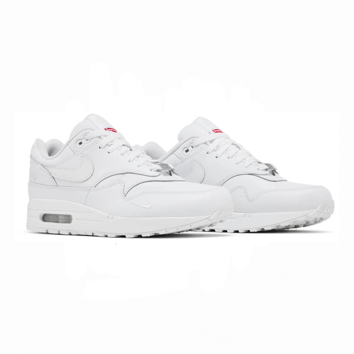 NIKE AIR MAX 1 ‘87 SP SUPREME TRIPLE WHITE