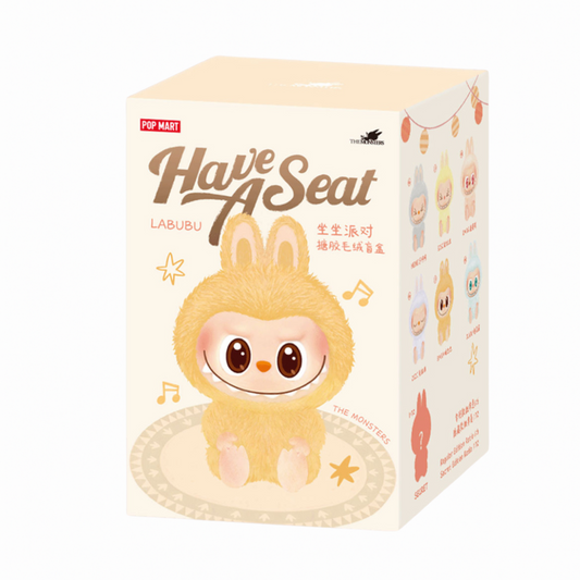 LABUBU THE MONSTERS - HAVE A SEAT VINYL PLUSH BLIND BOX