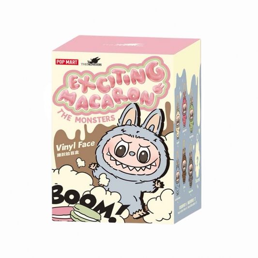 LABUBU THE MONSTERS- EXCITING MACARON VINYL FACE BLIND BOX